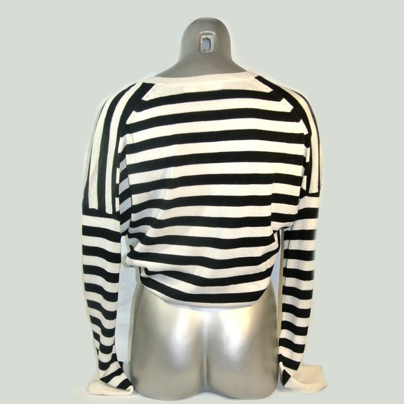 Rag & Bone/JEAN Bevan Striped V Neck Sweater - Picture 5 of 10